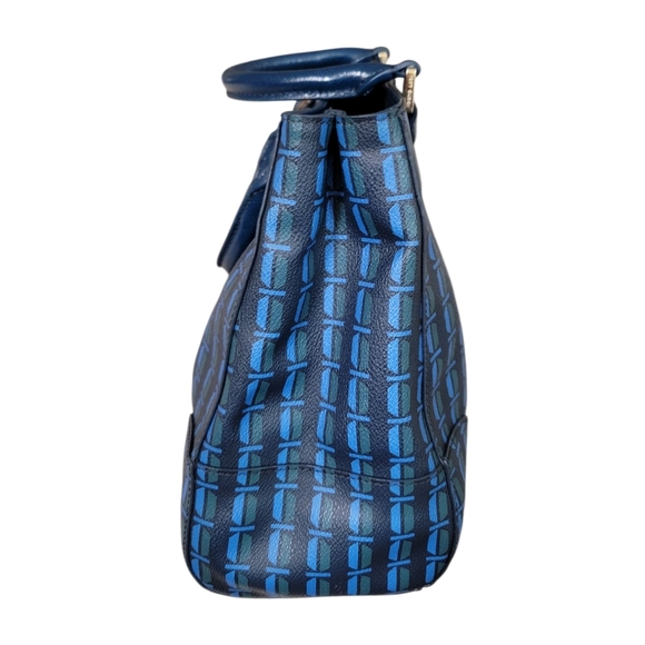 Tory Burch Blue & Green Patterned Women's Bag - Picture 4 of 9